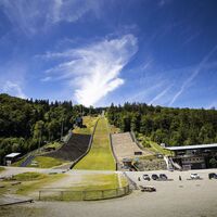 Mühlenkopfschanze Auslaufbereich