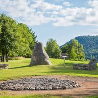 Denkmal Bismarckstein in Hechingen-Beuren mit Aussichtspunkt