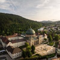 Blick auf den Dom von St. Blasien