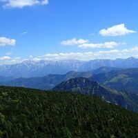 Ausblick von der Gmundner Hütte