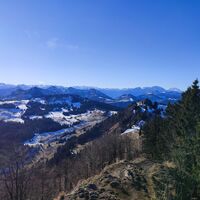 im Abstieg zur Pillsteinhöhe