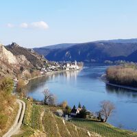 Blick nach Dürnstein