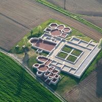Luftaufnahme Villa Rustica