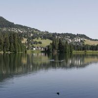 Entlang des Heidsee zurück nach Lenzerheide