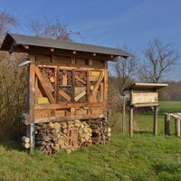 Interaktive Stationen informieren während der Wanderung