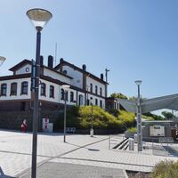 Historischer Bahnhof Bexbach, 2020, Wolfgang Henn