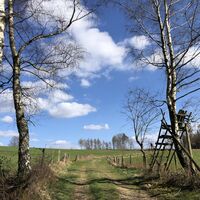 Hochsitz am Wanderweg