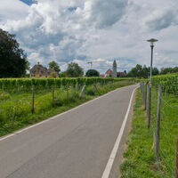 Bodenseeradweg nach Hagnau