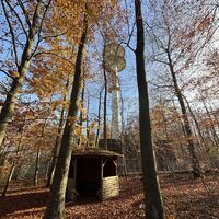 Märchenhütte am Fernsehturm Herbstimpressionen 