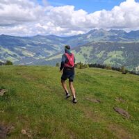 Aussicht in Richtung Gurli – Auf dem Rücken des Schwyberg Trailrun