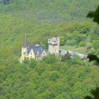 Blick auf Schloss Rothestein