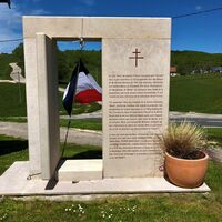 Das Tor des Maquis bei den Plans d'Hotonnes