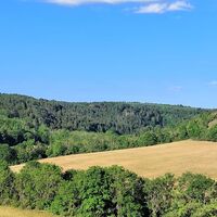 Arnstadt, Jonastal, Blick vom Jungfernsprung