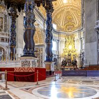 Die Basilika Sankt Peter im Vatikan - Rom