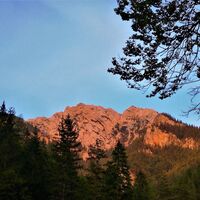 Rauhenstein am Abend