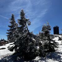 Winterlandschaft im April