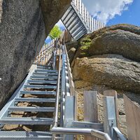Treppe zur Alexanderwarte