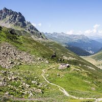 Valzifenztal mit Zollhütte