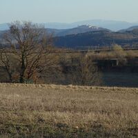 Blick zum Stift Göttweig