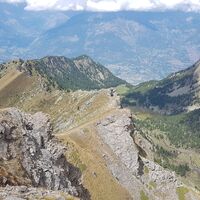 Kamm zw. Chamolé und Lago d'Arbole