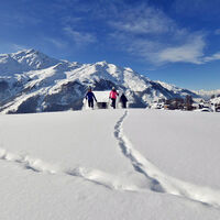 Schneeschuhwandern in La Froclaz