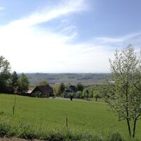 Panorama entlang der Abfahrt vom Rosenberg