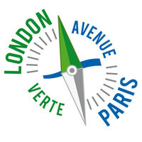 Beschilderung Avenue Verte London-Paris