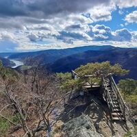 Ausblick in das Donautal auf der Buschandlwand