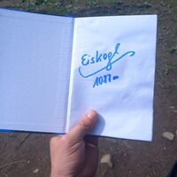 Mit Gipfelbuch