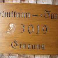 Eingang Similaunhütte