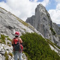 und weiter gehts... vor uns eine Seilschaft