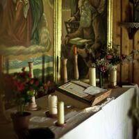 Altar in der Laurentius Kapelle