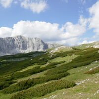 am Hochplateau am Weg zum Karl