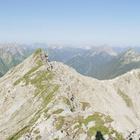 der Weg ist noch weit bis zur Kohlbergspitze