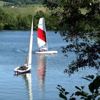 Bootfahren auf dem Breitenauer See
