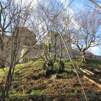 Ankunft an der Burg Cuccagna