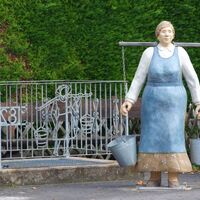 Alltagsmensch Wasserträgerin