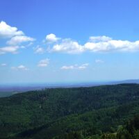 Ausblick auf der Aussichtswarte