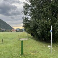 Hier wieder am Wasserleitungsdamm weiter