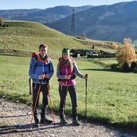Gemütliches Dahinwandern am Marterlweg