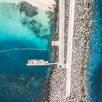 Luftaufnahme Playa de Amadores auf Gran Canaria