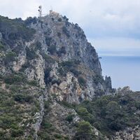 Aussichtspunkt an der Klippe mit Blick aufs Kap