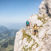 Scheffau_Aufstieg Treffauer_Wilder Kaiser
