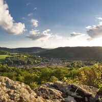 Panoramaweg Perl Blick ins Moseltal nach Frankreich