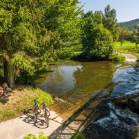 Weiße Elster Nähe Bretmühle im Thüringer Vogtland