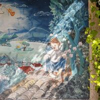 Wandgemälde in Balbido