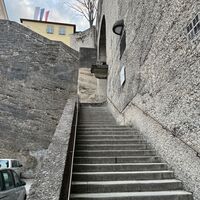 Treppe im Toscaninihof