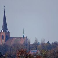 Blick auf die Kirche St. Jacobi Stendal