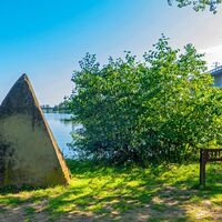 Saarmündung in die Mosel bei Konz