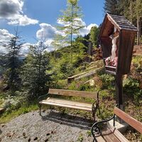 Wegkreuz in Gaas, Naturpark Almenland in der Oststeiermark